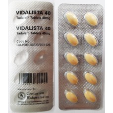 Vidalista Tadalafil Cialis Generic 40 mg 1 strip 10 Tabletten